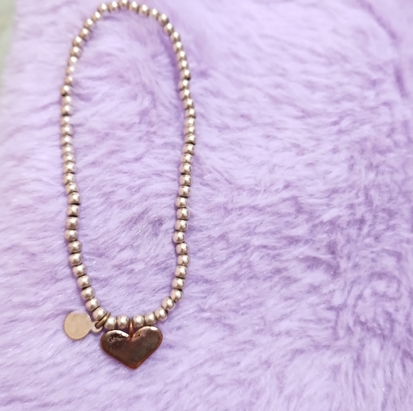 Katie Loxton| Sterling Silver Beaded Mixed metals bracelet - Picture 2 of 4